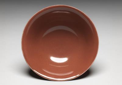 图片[2]-Stem bowl with dragon decoration in red glaze, Ming dynasty, Yongle reign (1403-1424)-China Archive